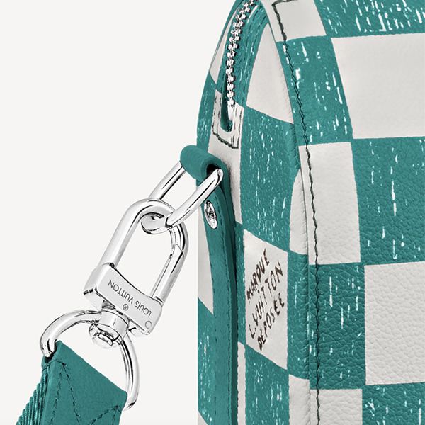 ルイヴィトン ショルダーバッグ 偽物 シティキーポル ダミエ 緑 N50076